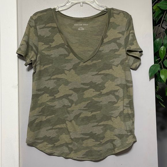 American Eagle camo tee size‎ small - Picture 1 of 4